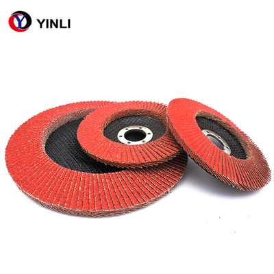 60 Grit Ceramic Flap Disc 115x 22mm For Stainless Steel Grinding