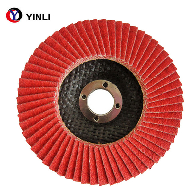 T29 Abrasive Ceramic Flap Disc 125mm  For We And Dry Grinding