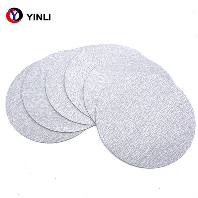 7 Inch 400 Grit Car Body Sanding Discs Hook And Loop With Coating