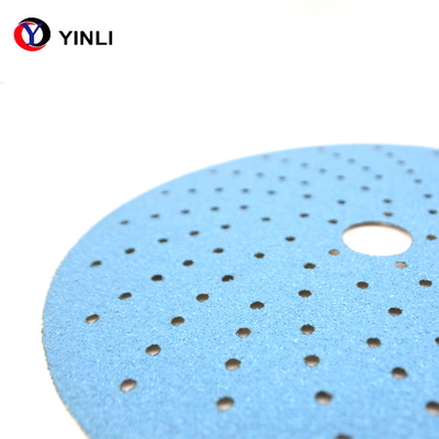 Trou 60 Grit Sanding Disc de crochet de 6 pouces et de papier sablé 17 de boucle