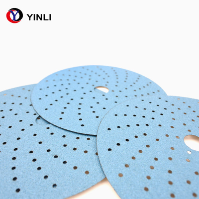 Oxyde d'aluminium de ponçage 80 Grit Sandpaper For Metal de disque de zircone de 7 trous